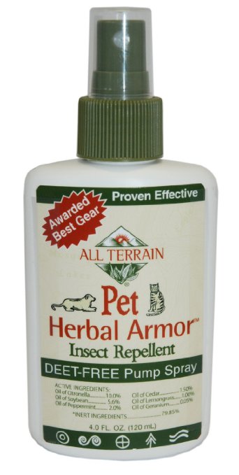 All Terrain Natural Pet Herbal Armor Insect Repellent Spray