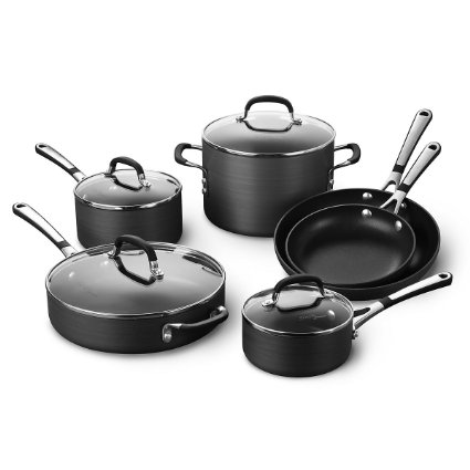 Simply Calphalon Nonstick 10 Piece Set