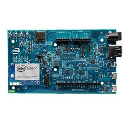 Intel Edison Kit for Arduino [Dual Core Intel Atom IA-32 500MHz, 4GB eMMC Storage, Bluetooth 4.0, WiFi Enabled]