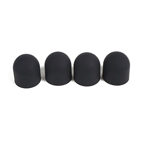 CLOVER Anti-drop Silicone Motor Cap Cover For DJI Mavic Pro /Set of 4pcs - Black