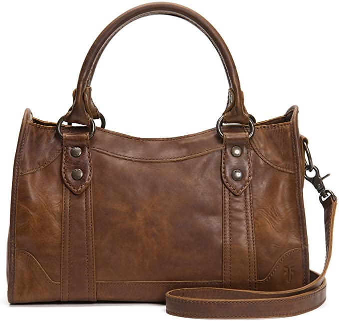 FRYE Women's Melissa Satchel Top Handle Handbag, AD Template Size