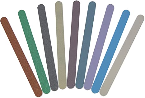 Micro-Mesh 1/2 x 5 3/4 Colored Sanding Sticks by Micro-Mesh