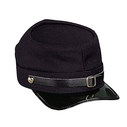 American Civil War Kepi Adjustable Army Hat Wool