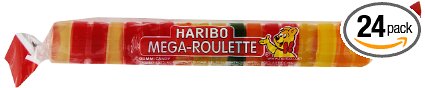 Haribo Candy, Mega-Roulette, 1.5 Ounce (Pack of 24)
