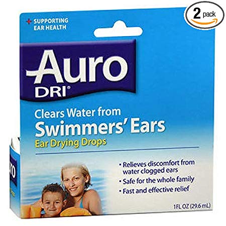 Auro-Dri Ear Water-Drying Aid 1 oz (Pack of 2)