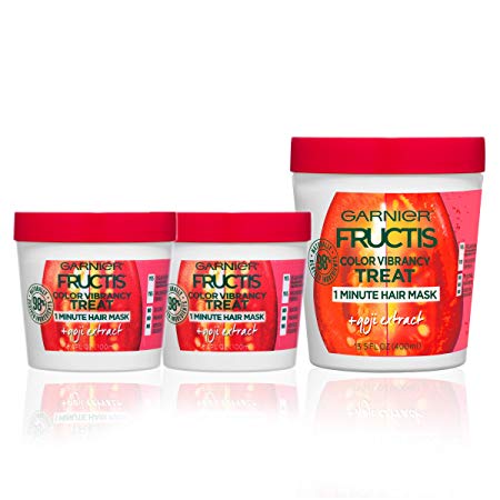 Garnier Hair Care Fructis Goji Berry Hair Treat Mask - 1 400mL   2 100mL Kit