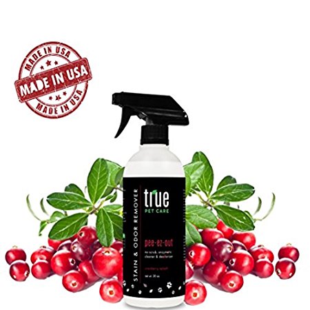 True Pet Care Pee-Ez-Out Cranberry Stain & Odor Remover (20 ounce Spray)