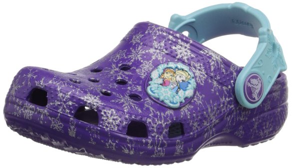 crocs Girls' Classic Frozen Clog