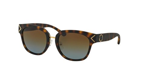 Tory Burch TY9041 - 12941F Polarized Matte Tortoise Sunglasses 53mm