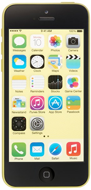 Apple iPhone 5c 16GB (Yellow) - Unlocked