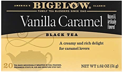 Bigelow Vanilla Caramel Black Tea (20 Teabags)