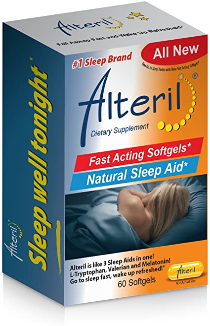 Alteril Natural Sleep Aid Soft Gel 60ct