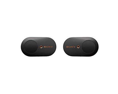 Sony WF-1000XM3 Industry Leading Noise Canceling Truly Wireless Earbuds, Black