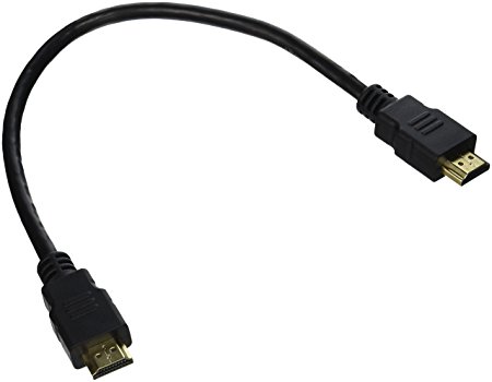 Tripp Lite High-Speed HDMI Cable with Ethernet & Digital Video with Audio, UHD 4K x 2K (M/M), 1 ft. (P569-001)