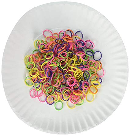 Proclaim Rubber Bands Assorted Brights 400 Count Assorted Brights