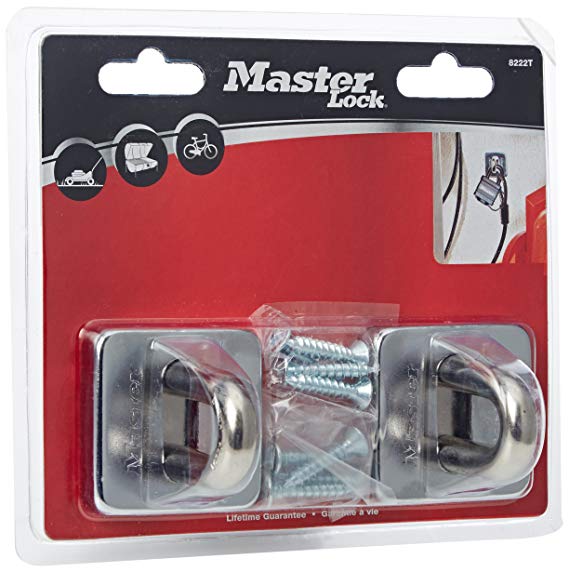 Master Lock 2 x Wall/Floor Bike Lock Anchors