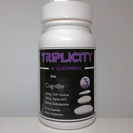 Triplicity - CDP Citicoline, Alpha-GPC, Sulbutiamine