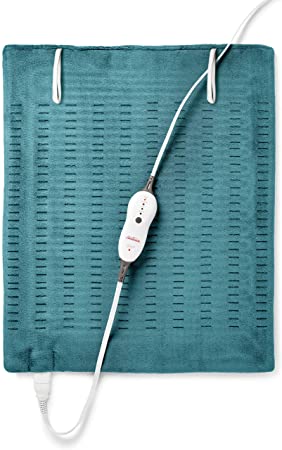 SUNBEAM Premium Heating Pad with Compact Storage XXL Size, Dark Teal, 1 Count