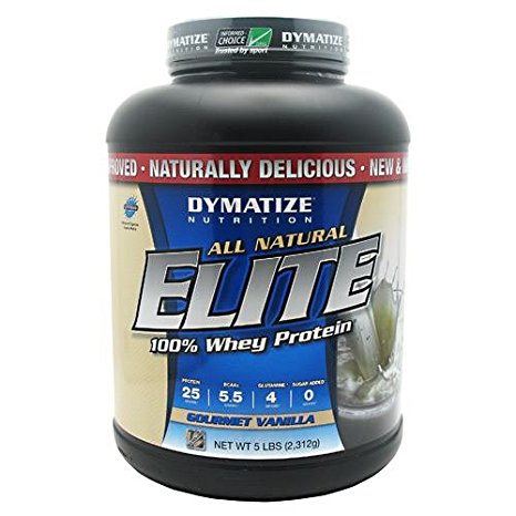 Dymatize All Natural Elite Whey Protein Isolate Gourmet Van