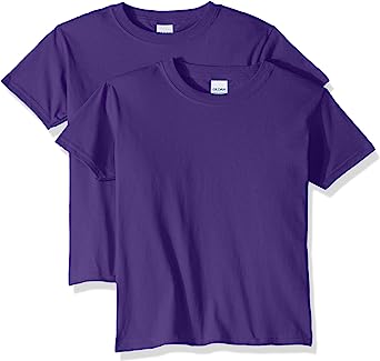 Gildan Youth Heavy Cotton T-Shirt, Style G5000B, 2-Pack