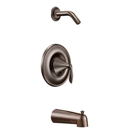 Moen T2133NHORB Eva Posi-Temp Tub and Shower Trim Kit without Showerhead without Valve, Oil Rubbed Bronze