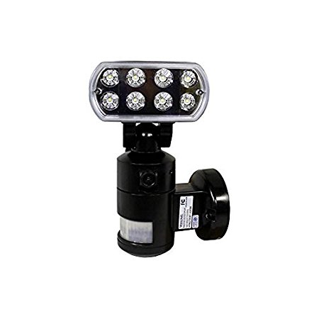 Versonel Night Watcher Pro LED Security Motion Recording Light with WiFi, Black