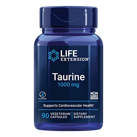 Life Extension Taurine, 90 Vcaps 1000 mg