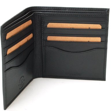 Hammer Anvil Men's RFID Blocking Leather Bifold Hipster Wallet