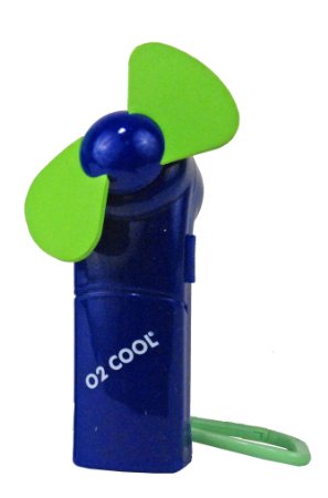 O2Cool Pocket Carabiner Fan with Batteries and Assorted Colors