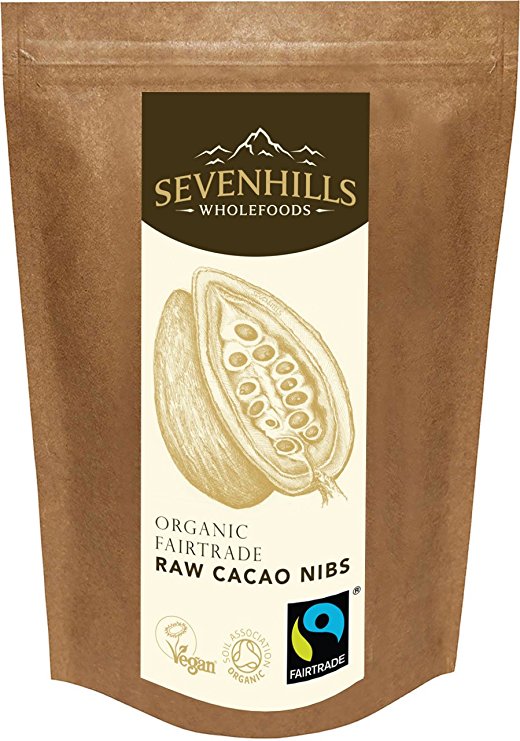 Sevenhills Wholefoods Organic Fairtrade Raw Cacao Nibs 1kg