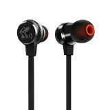 SoundPEATS M20 35mm Headphones In-Ear Wired Earphones Earbuds with Microphone - Black