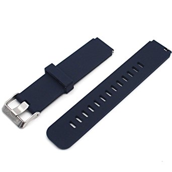 Huawei Watch Band Strap - Rerii 18mm Width, Quick-Release, Silicone Band, Strap for Huawei Smart Watch, Huawei Fit Watch