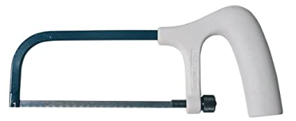 Eclipse 70-675R Plastic Handle and Steel Frame Mini Hacksaw with Built in Blade Tensioning, 0.75" Thickness, 4" Width, 10" Length