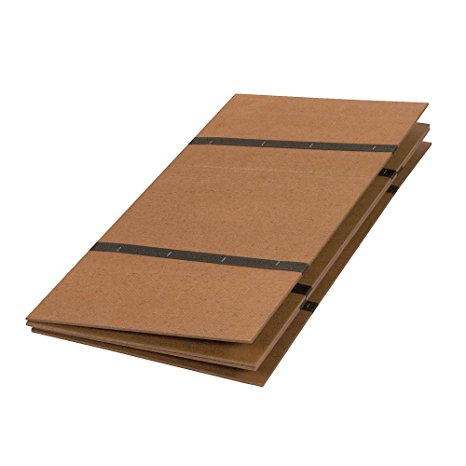 MABIS DMI Healthcare Folding Bed Board Mattress Support, Twin Size, Brown