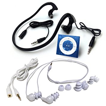 Underwater Audio Mega Bundle Underwater Waterproof iPod Mega Bundle (Royal Blue)