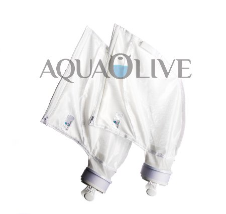 AquaOlive - Best Polaris 280/480 OEM Replacement Zipper Bag (2 pack) K13 / K16 . Durable Nylon Mesh With Super Strong Stitching, Guaranteed Fit. Why Pay more? 100% Back If Not Completely Satisfied.