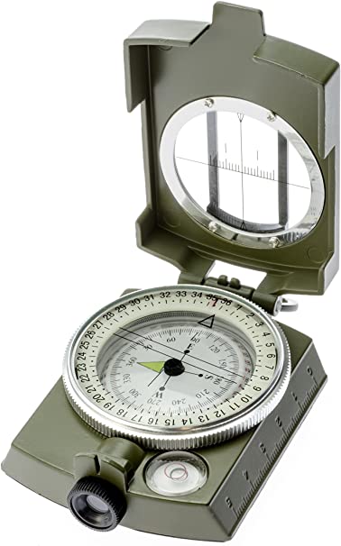 SE CC4580 Military Prismatic Sighting Compass