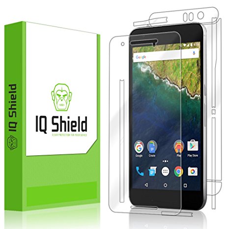 Huawei Nexus 6P Screen Protector, IQ Shield LiQuidSkin Full Body Skin   Full Coverage Screen Protector for Huawei Nexus 6P (Google Nexus 6P) HD Clear Anti-Bubble Film - with