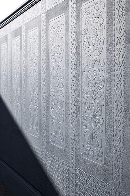 Anaglypta Dado Panels Rococo Wallpaper - White