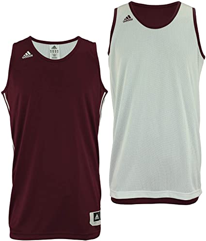 Adidas Mens Reversible Basketball Practice Jersey