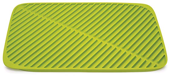 Joseph Joseph 85088 Flume Folding Draining Mat, Green, Large