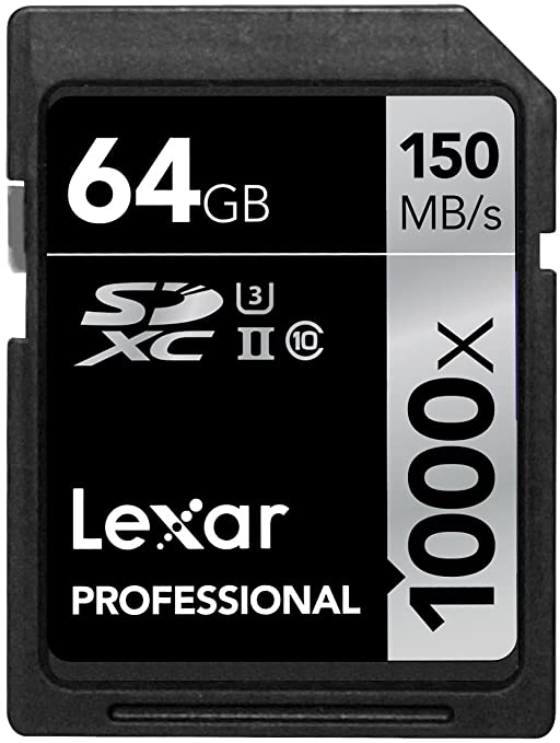 Lexar Professional 1000x 64GB SDXC UHS-II Card