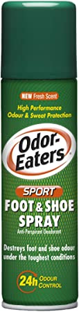 Odor-Eaters Sports Foot and Shoe Spray, 6 Pack