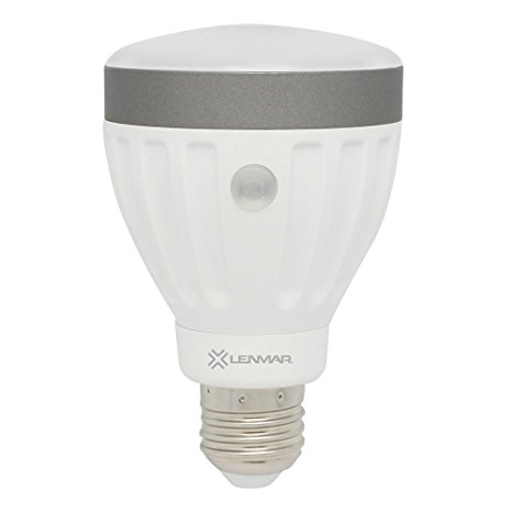 LENMAR LED7EM-6000K 7 LED Emergency Light Bulb with Backup Battery (Cool), 7 Watt, White
