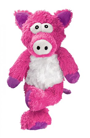 KONG Cross Knots Pig Toy, Medium/Large