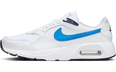 Nike AIR MAX SC-WHITE/LT PHOTO BLUE-THUNDER BLUE-WHITE-CW4555-113-10UK