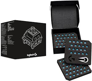 Logitech G Pro X Mechanical Gaming Keyboard Switch Kit (GX Blue CLICKY)