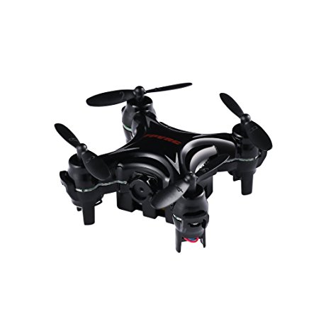 FPVRC CX-10P Mini RC Quadcopter ,2.4G 4Ch 6Axis Gyro RTF Pocket Drone with 0.3MP HD Camera (Black)