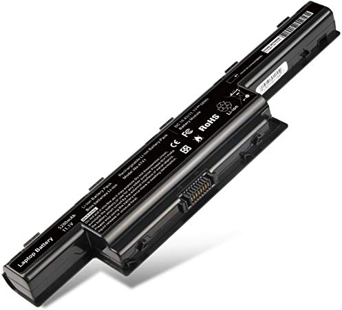 Laptop Battery fit Gateway NE56R NE56R31U NE56R41U NV53A NV53A24U NV55C NV55C03U NV59C [6-Cell 5200mAh/56Wh] - High Performance -Futurebatt