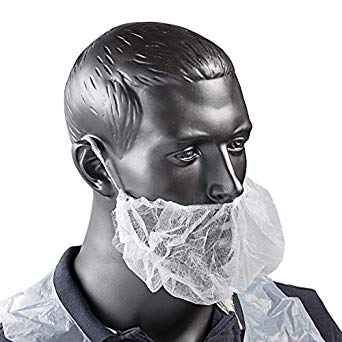 Royal White Latex Free Polypropylene Beard Protector, Package of 100